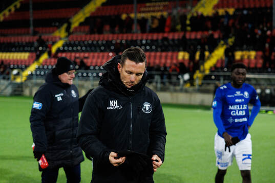 Trelleborgs tränare Kristian Haynes deppar
