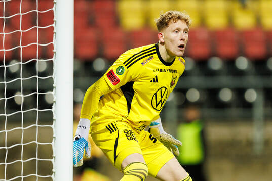 Östersunds målvakt Rasmus Forsell