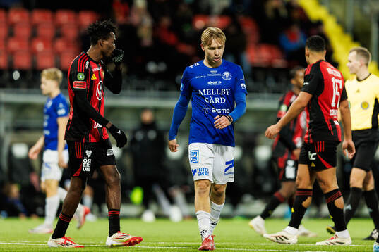 Trelleborgs Axel Vidjeskog deppar