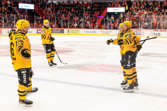 Skellefteås Oscar Lindberg jublar