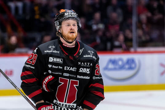 Örebros Linus Arnesson deppar