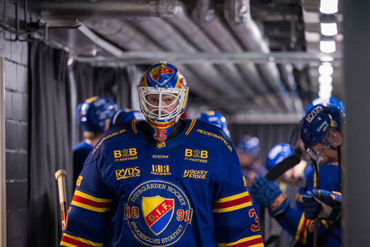 Djurgårdens målvakt Magnus Hellberg