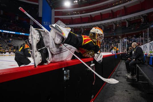 Brynäs målvakt Collin Delia