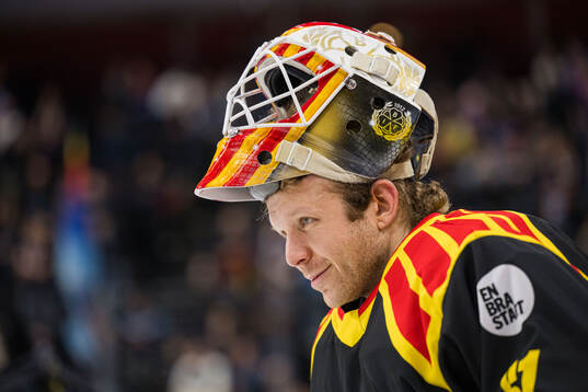 Brynäs målvakt Collin Delia