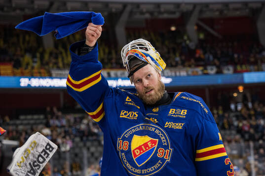 Djurgårdens målvakt Magnus Hellberg
