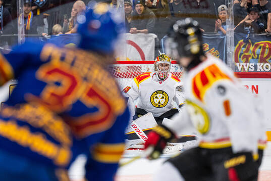 Brynäs målvakt Damian Clara