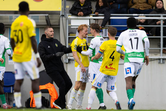 Falkenbergs Linus Borgström och Västerås Max Larsson