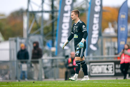 Falkenbergs målvakt Anton Andersson