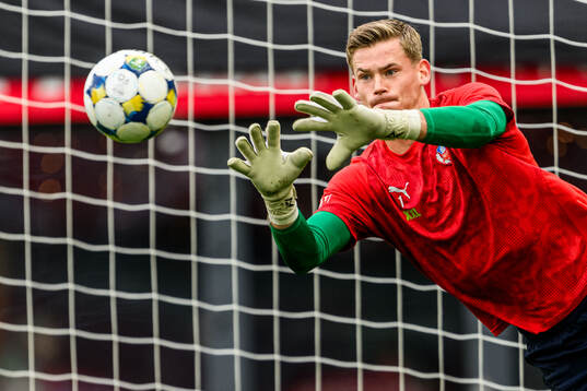 Helsingborgs målvakt Johan Brattberg