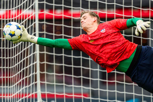 Helsingborgs målvakt Johan Brattberg