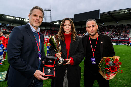 are inför fotbollsmatchen i Superettan mellan Helsingborg