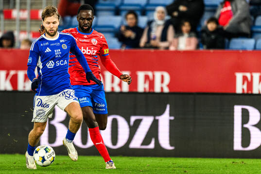 GIF Sundsvalls Samuel Tammivuori och Helsingborgs Adam