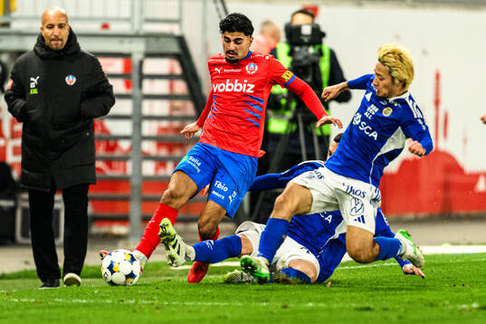 Helsingborgs Baker Amer och GIF Sundsvalls Taiki Kagayama