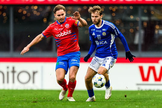 Helsingborgs Simon Bengtsson och GIF Sundsvalls Samuel