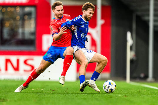 Helsingborgs Simon Bengtsson och GIF Sundsvalls Samuel