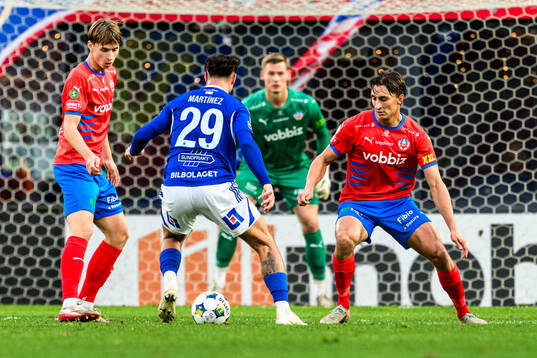 Helsingborgs Benjamin Örn och Wilhelm Nilsson
