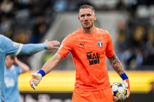 Malmö FFs målvakt Robin Olsen