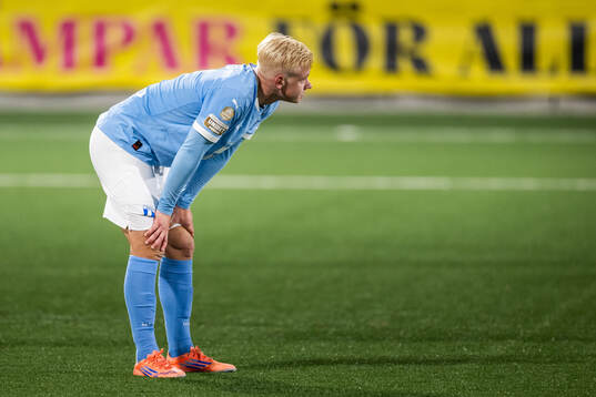 Malmö FFs Otto Rosengren deppar