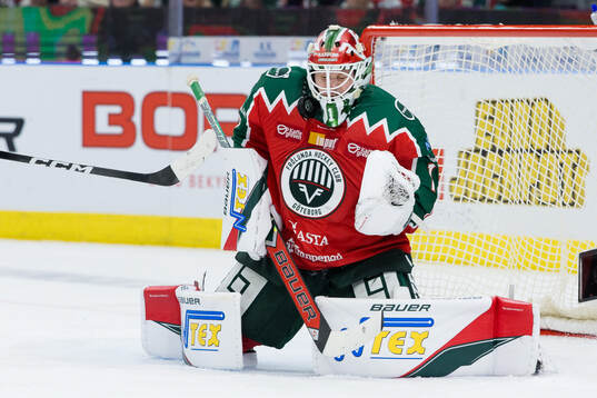 Frölundas målvakt Lars Johansson
