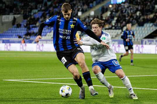 Sirius Tobias Anker och IFK Norrköpings Alexander Fransson