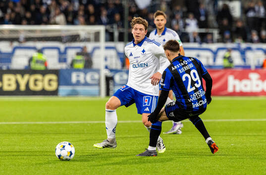 IFK Norrköpings Alexander Fransson och Sirius Isak Bjerkebo