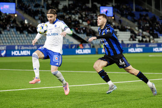 IFK Norrköpings Christoffer Nyman och Sirius Tobias Anker
