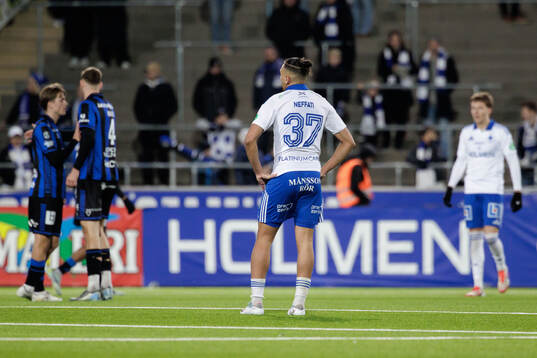 IFK Norrköpings Moutaz Neffati deppar
