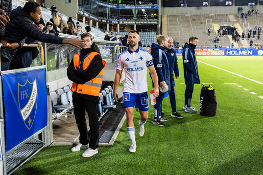IFK Norrköpings Max Watson deppar