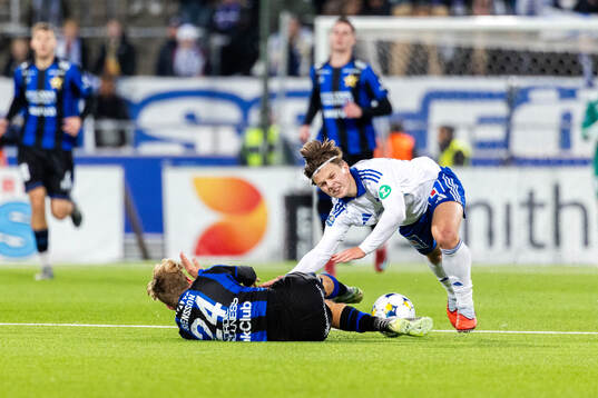 Sirius Victor Svensson och IFK Norrköpings Axel Brönner