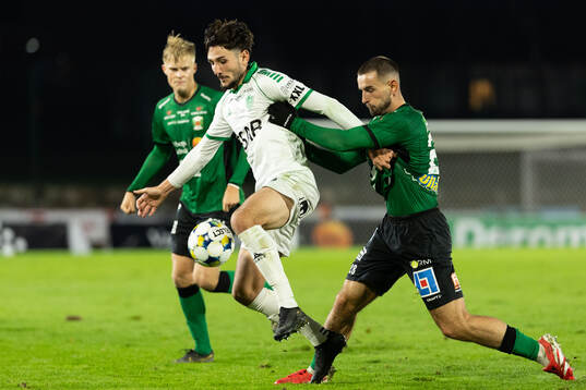 Brages Filip Trpcevski och Varbergs Erion Sadiku
