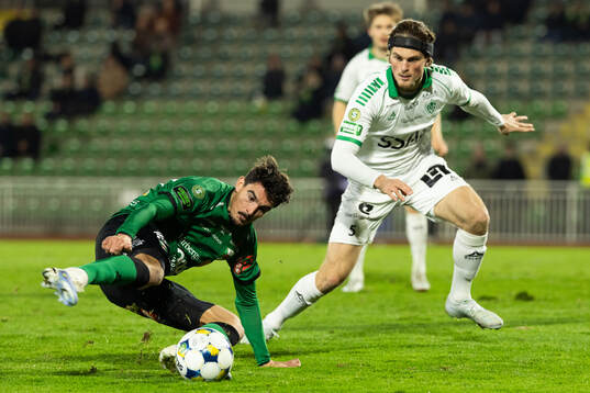 Varbergs Marc Ante Tokich och Brages Teodor Wålemark