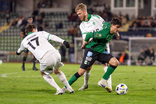 Varbergs Marc Ante Tokich och Brages Malte Persson