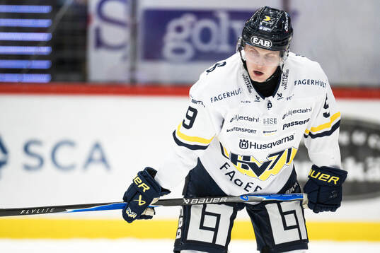 HV71s Hugo Pettersson deppar