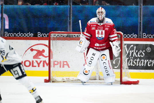 Timrås målvakt Jacob Johansson