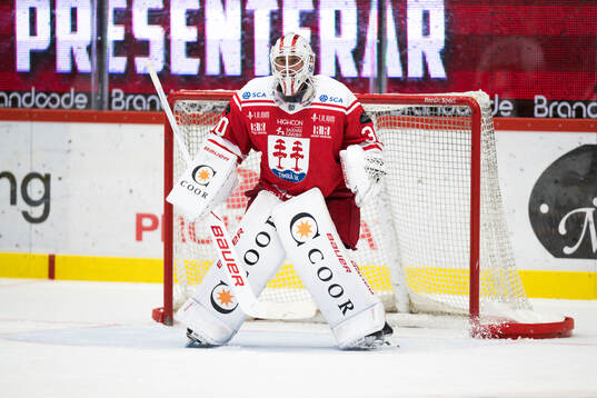 Timrås målvakt Jacob Johansson