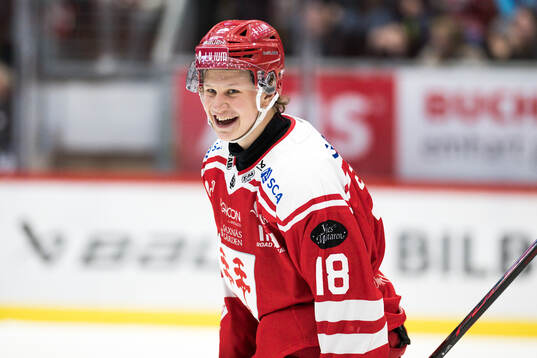 Timrås Eddie Genborg jublar