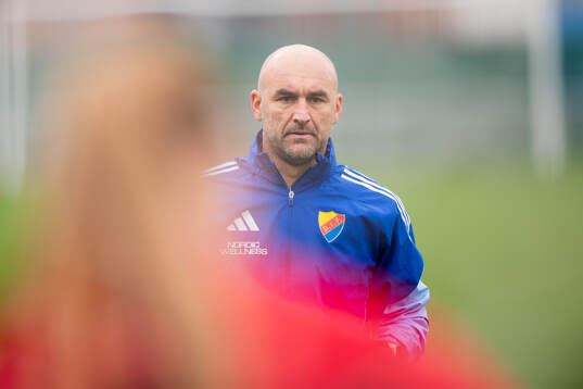Djurgårdens målvaktstränare Aleksandar Pishovski