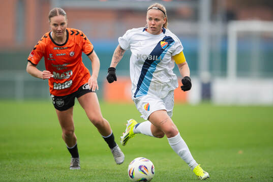 Kristianstads Mathilde Janzen och Djurgårdens Therese