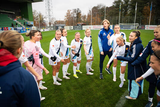 Djurgårdens spelare jublar