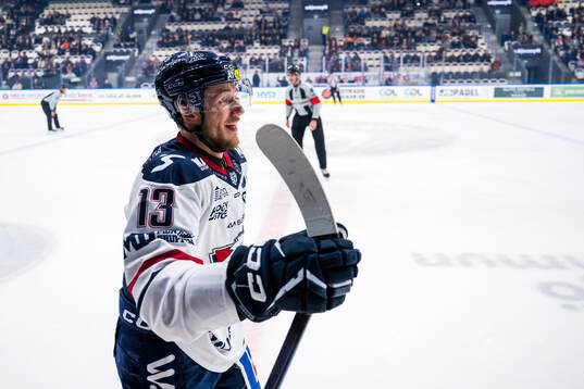 Linköpings Jakub Vrana jublar