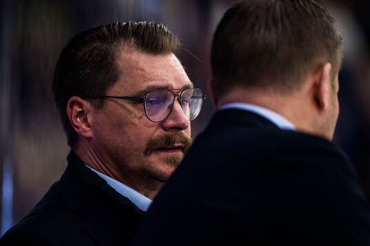 Växjös tränare Björn Hellkvist och
