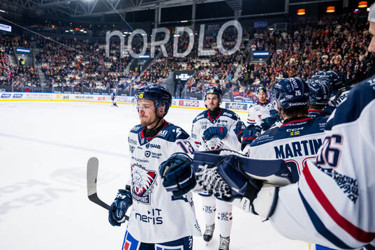 Linköpings Jakub Vrana jublar