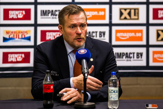 Växjös assisterande tränare Joakim Fagervall