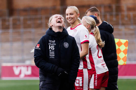IK Uppsalas tränare Hanna Spets