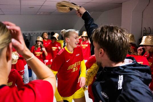 Selma Panengstuen of Brann celebrates