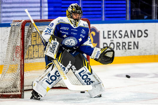 Leksands målvakt Robin Christoffersson