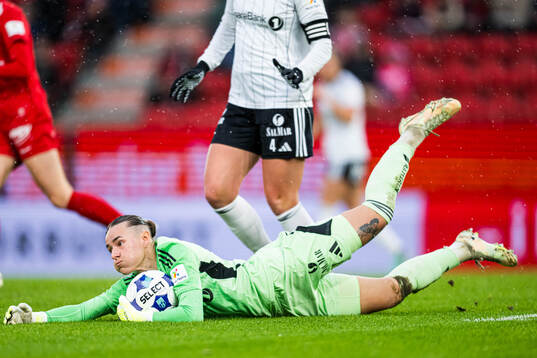 Goalkeeper Rugile Maria Rulyte of Rosenborg