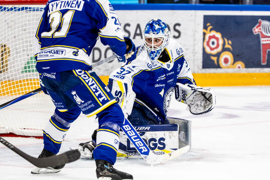 Leksands målvakt Jakob Hellsten