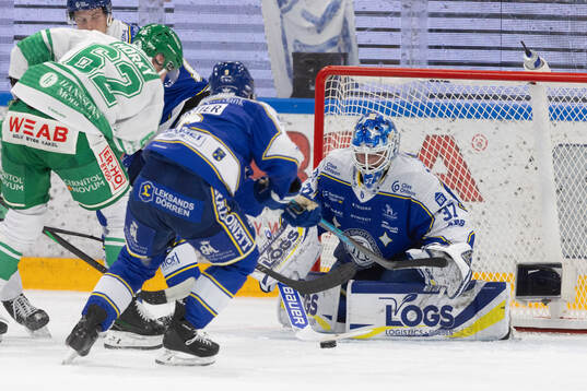 Leksands målvakt Jakob Hellsten