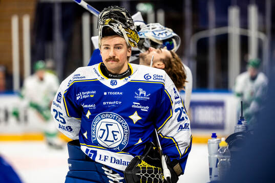 Leksands målvakt Robin Christoffersson